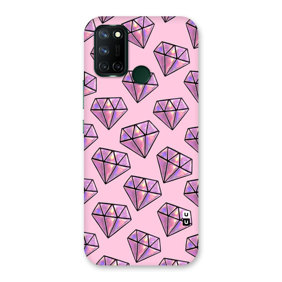 Purple Diamond Designs Back Case for Realme 7i