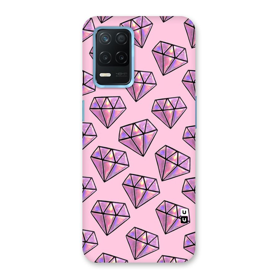 Purple Diamond Designs Back Case for Realme 8s 5G