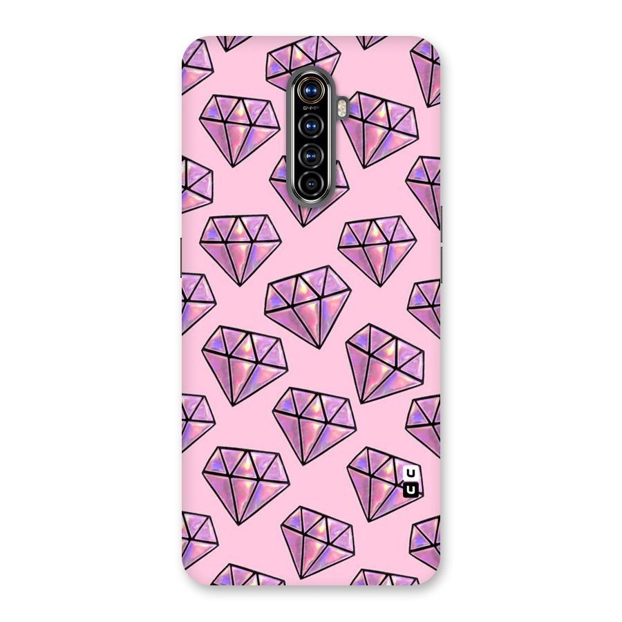 Purple Diamond Designs Back Case for Realme X2 Pro