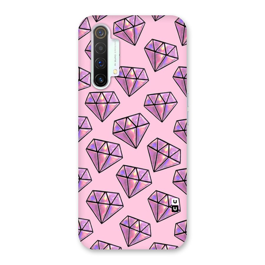 Purple Diamond Designs Back Case for Realme X3