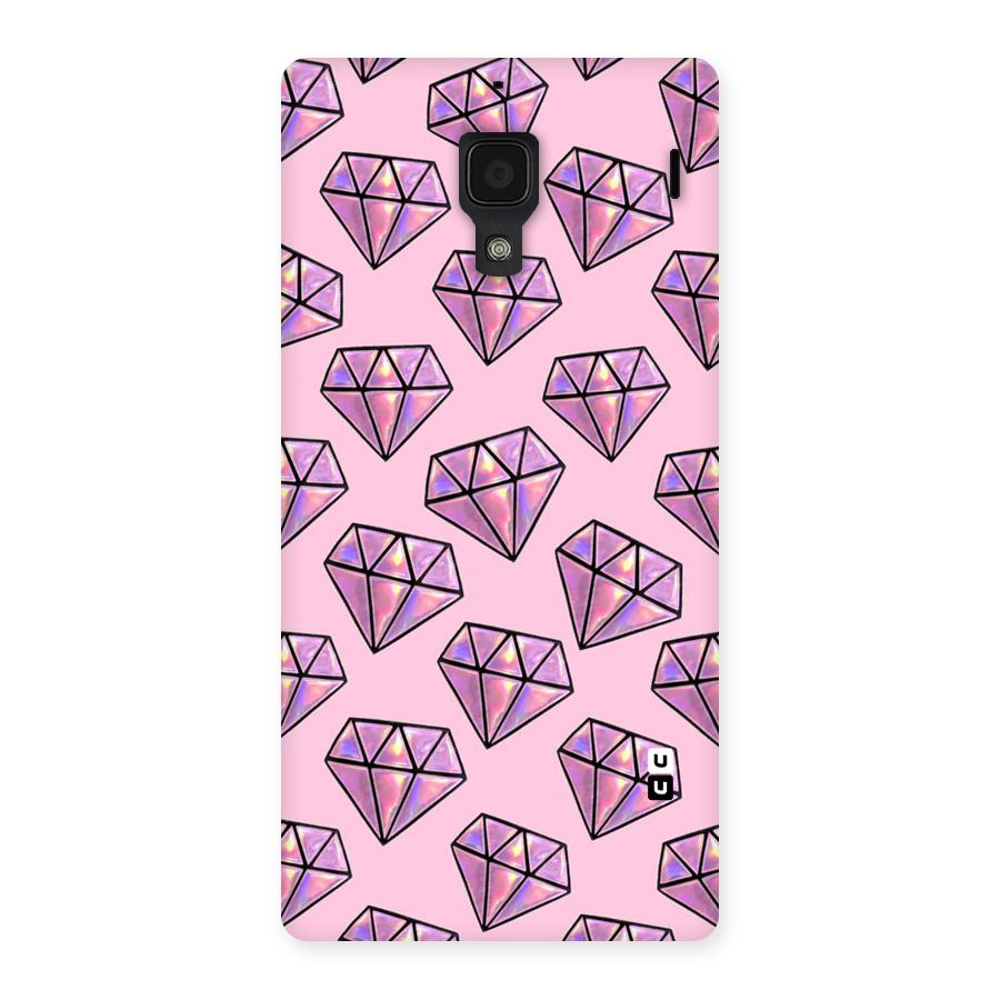 Purple Diamond Designs Back Case for Redmi 1S
