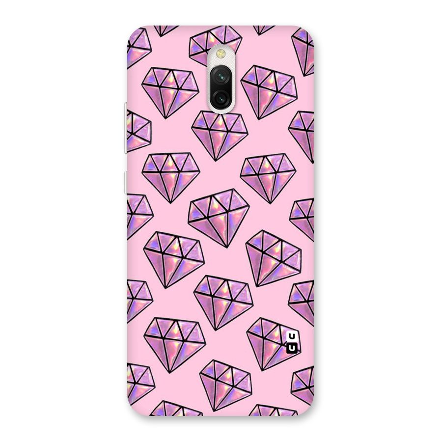 Purple Diamond Designs Back Case for Redmi 8A Dual
