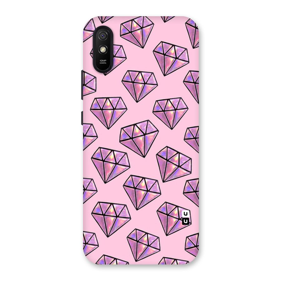 Purple Diamond Designs Back Case for Redmi 9i