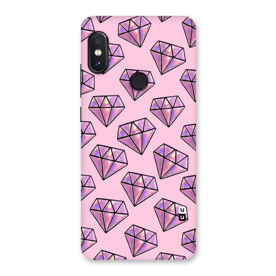 Purple Diamond Designs Back Case for Redmi Note 5 Pro