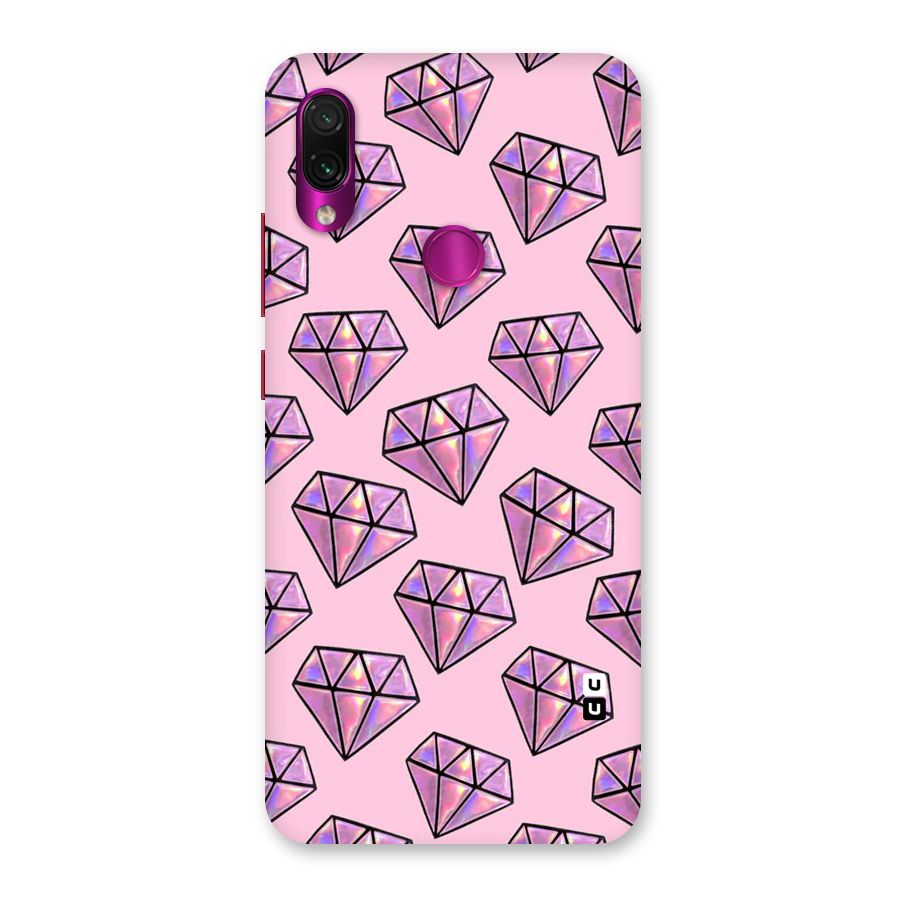 Purple Diamond Designs Back Case for Redmi Note 7 Pro
