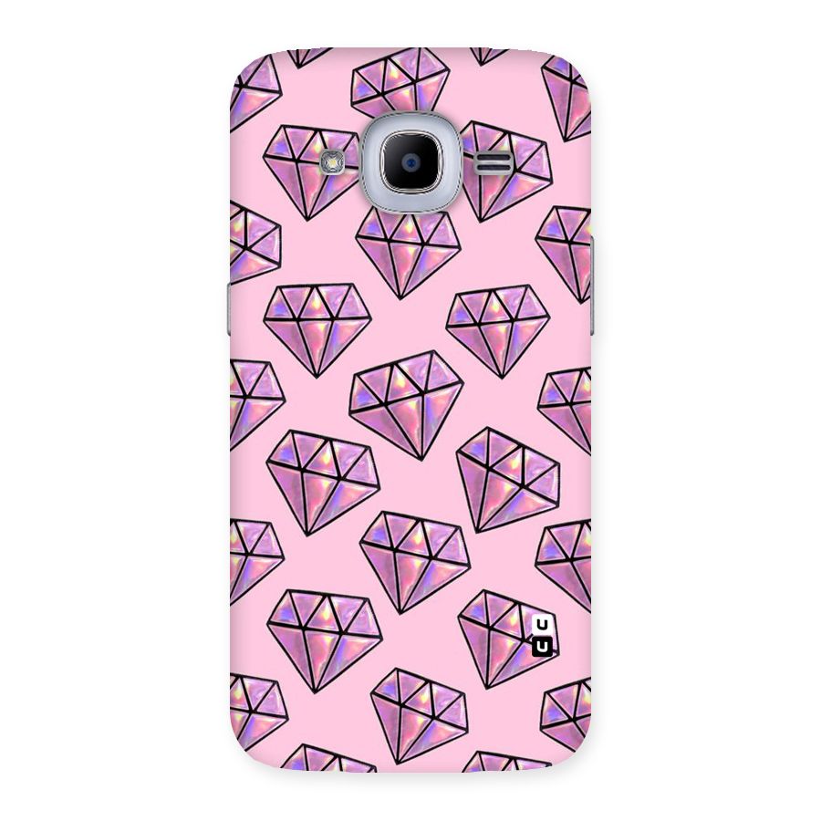 Purple Diamond Designs Back Case for Samsung Galaxy J2 2016