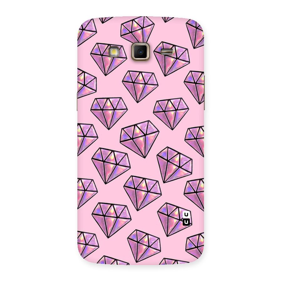 Purple Diamond Designs Back Case for Samsung Galaxy Grand 2