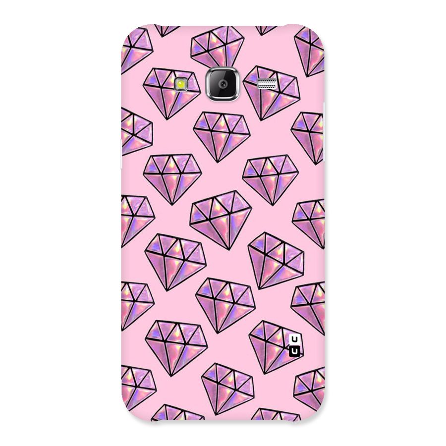Purple Diamond Designs Back Case for Samsung Galaxy J5