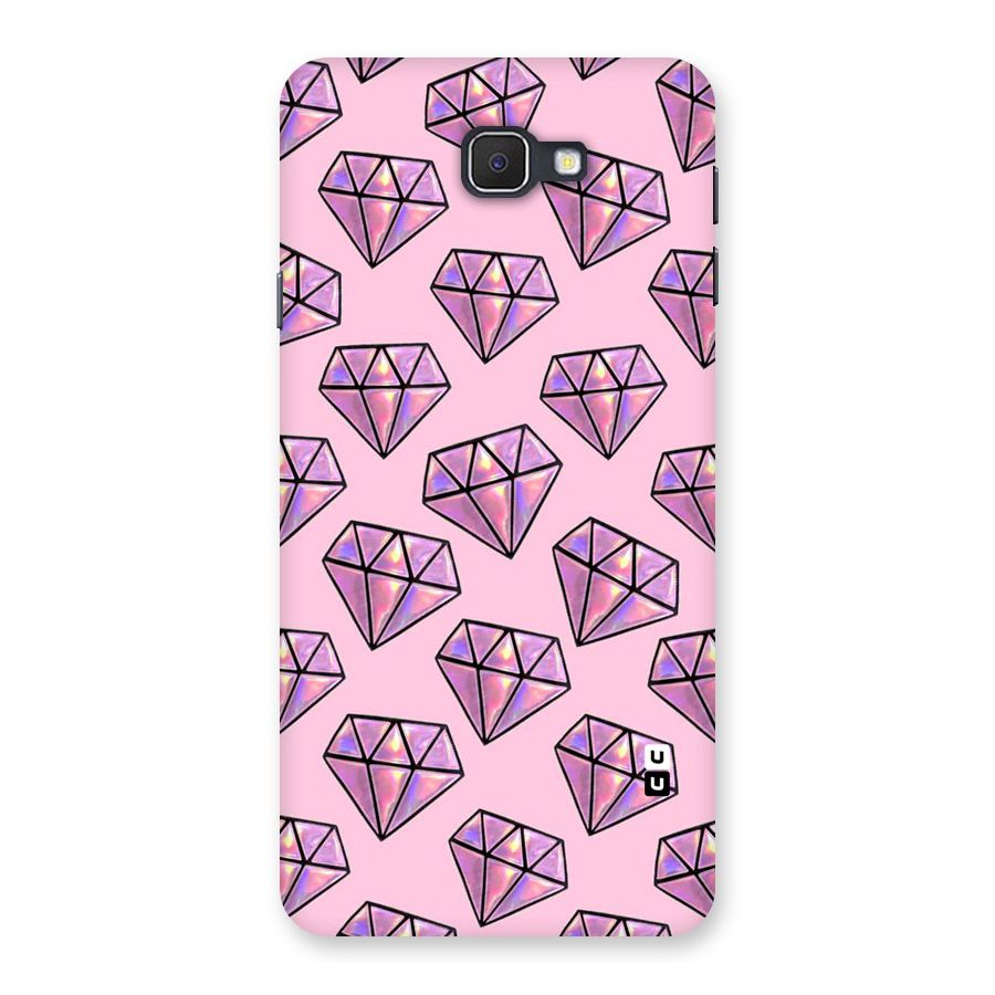 Purple Diamond Designs Back Case for Samsung Galaxy J7 Prime