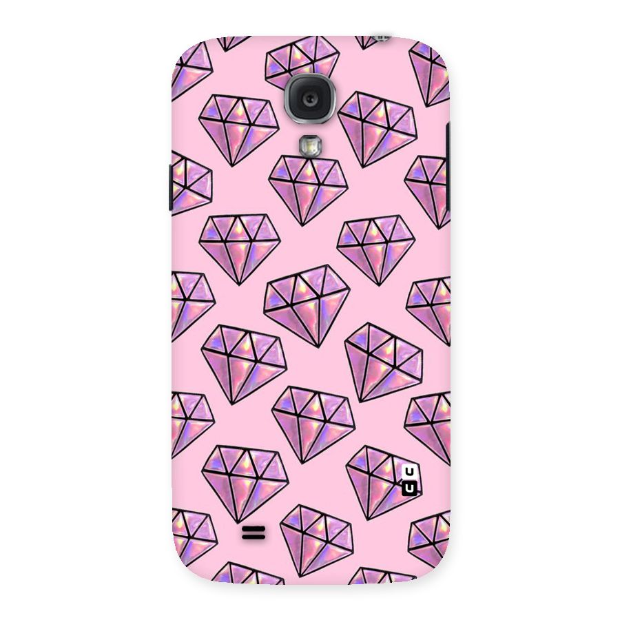 Purple Diamond Designs Back Case for Samsung Galaxy S4