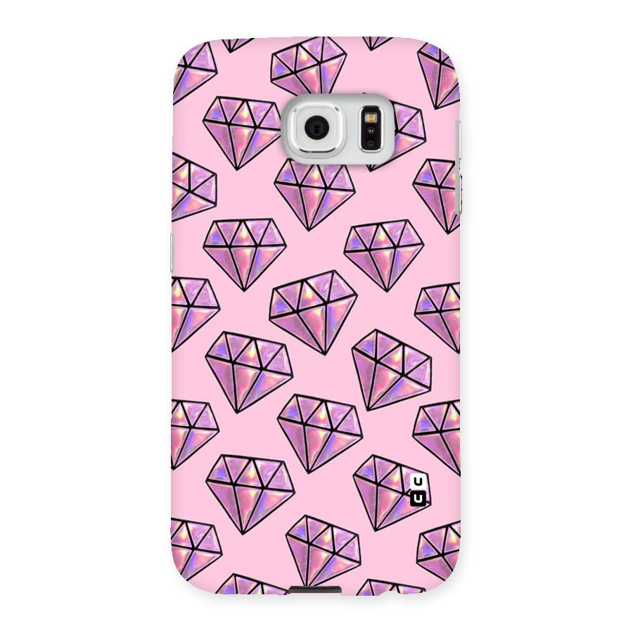 Purple Diamond Designs Back Case for Samsung Galaxy S6