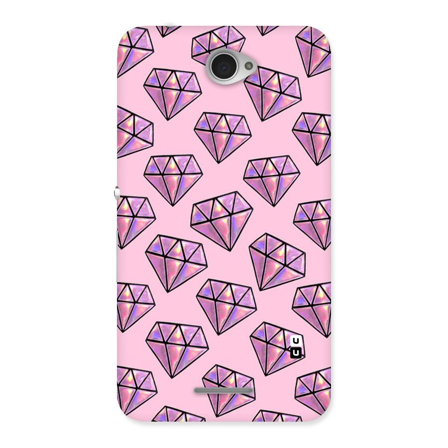 Purple Diamond Designs Back Case for Sony Xperia E4