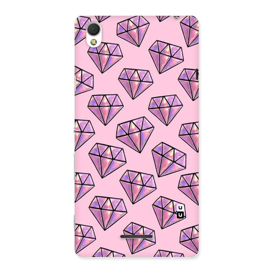 Purple Diamond Designs Back Case for Sony Xperia T3