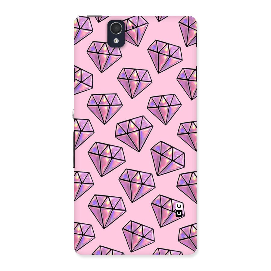 Purple Diamond Designs Back Case for Sony Xperia Z