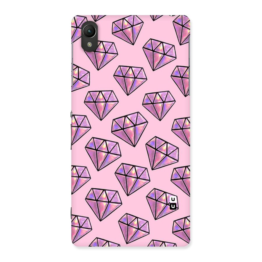 Purple Diamond Designs Back Case for Sony Xperia Z2