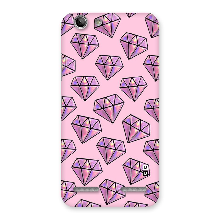Purple Diamond Designs Back Case for Vibe K5