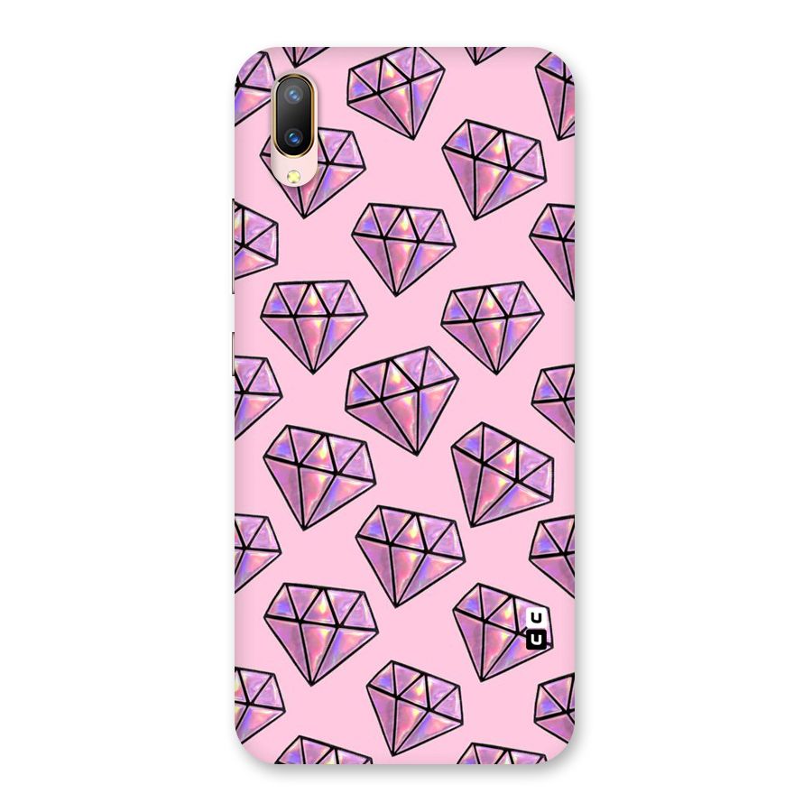 Purple Diamond Designs Back Case for Vivo V11 Pro