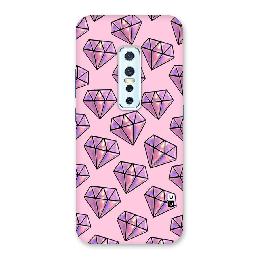 Purple Diamond Designs Back Case for Vivo V17 Pro