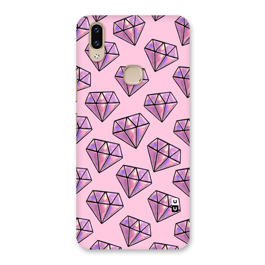 Purple Diamond Designs Back Case for Vivo V9 Youth