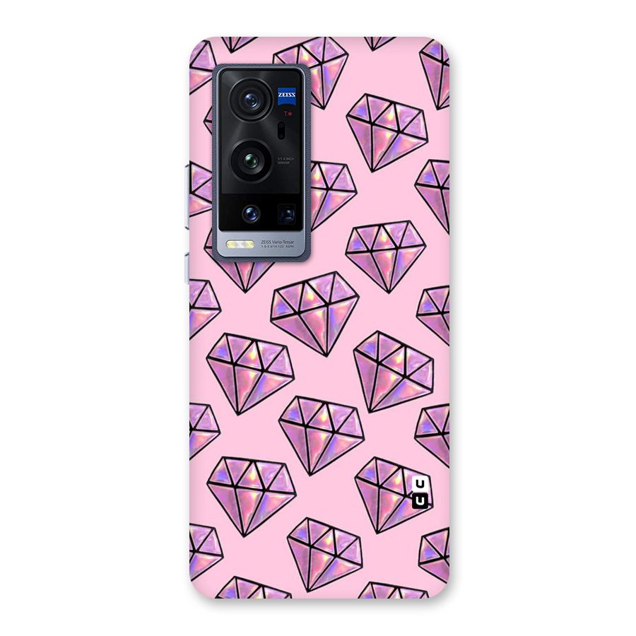Purple Diamond Designs Back Case for Vivo X60 Pro Plus