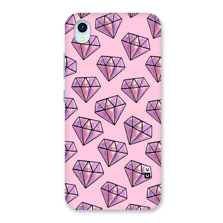 Purple Diamond Designs Back Case for Vivo Y1s