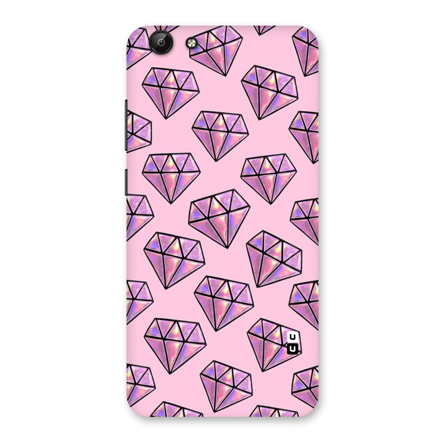 Purple Diamond Designs Back Case for Vivo Y69