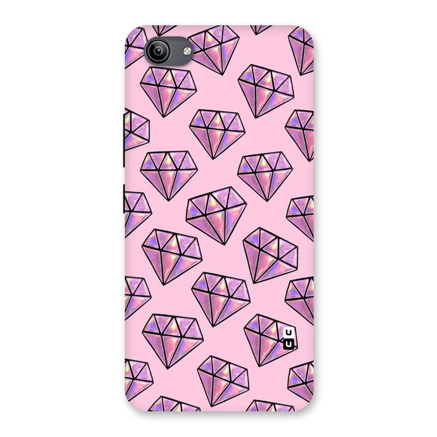 Purple Diamond Designs Back Case for Vivo Y81i