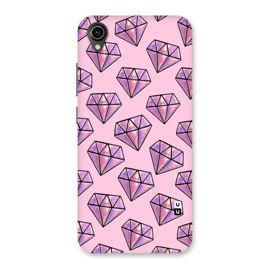 Purple Diamond Designs Back Case for Vivo Y90