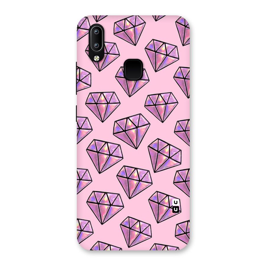 Purple Diamond Designs Back Case for Vivo Y93