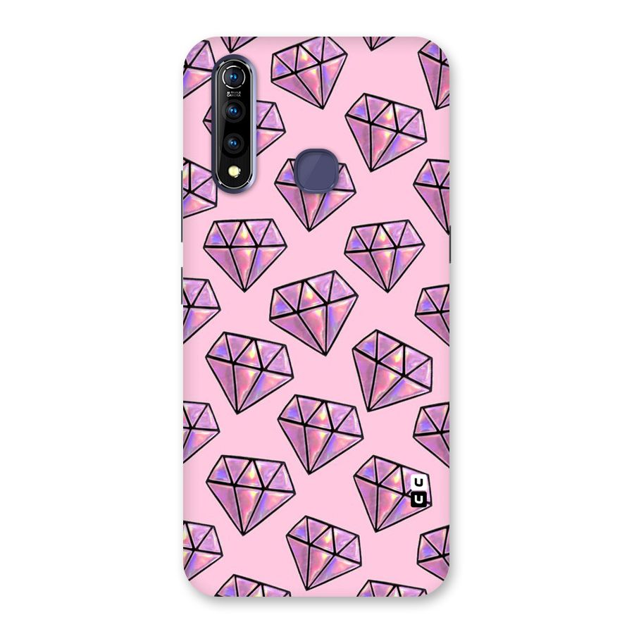 Purple Diamond Designs Back Case for Vivo Z1 Pro