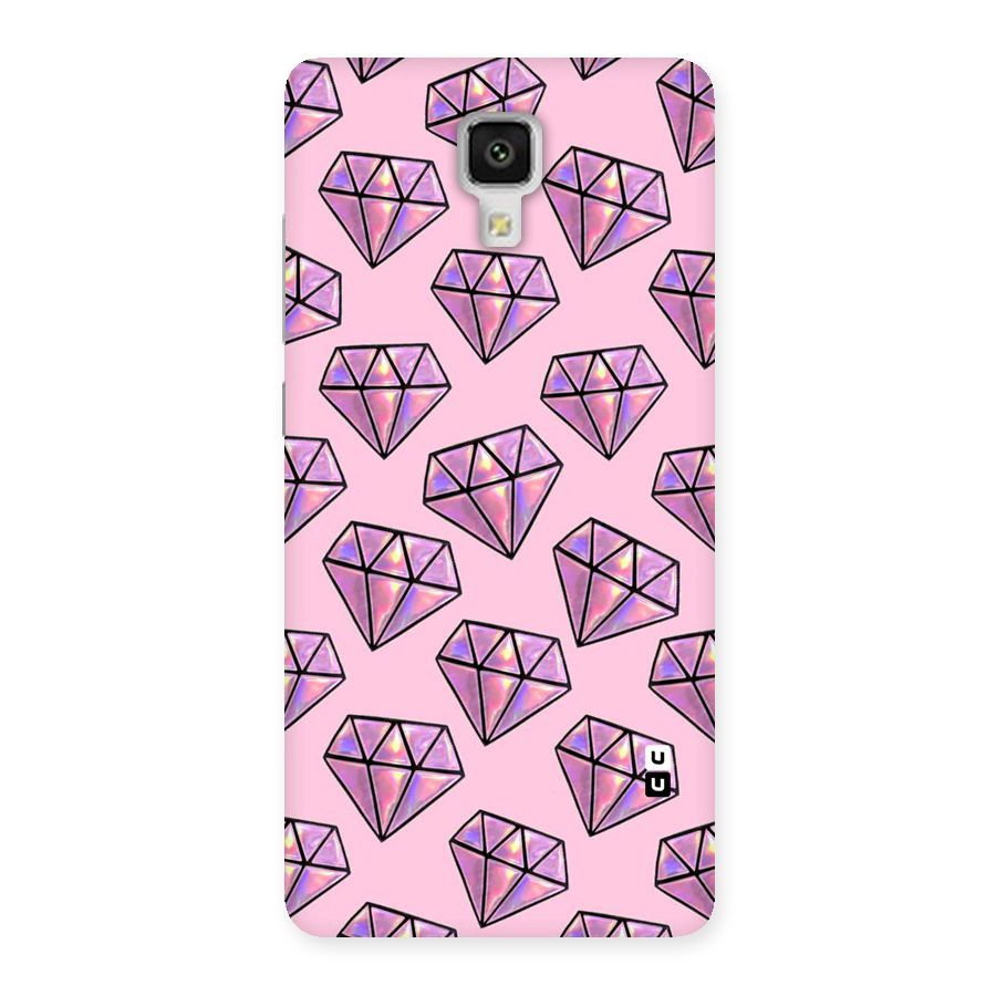 Purple Diamond Designs Back Case for Xiaomi Mi 4