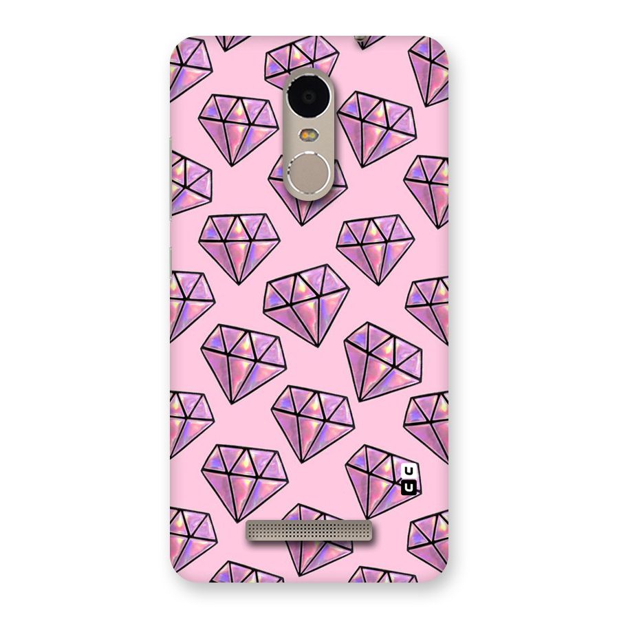 Purple Diamond Designs Back Case for Xiaomi Redmi Note 3