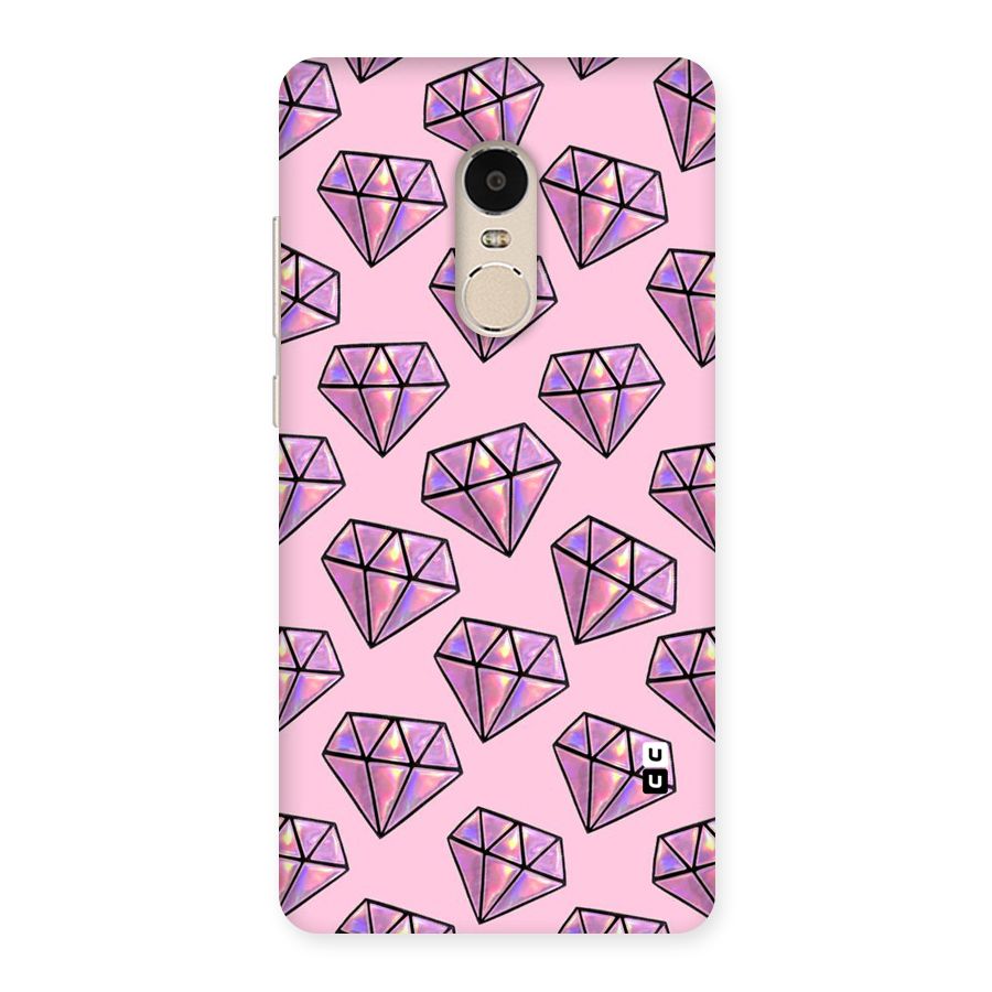 Purple Diamond Designs Back Case for Xiaomi Redmi Note 4