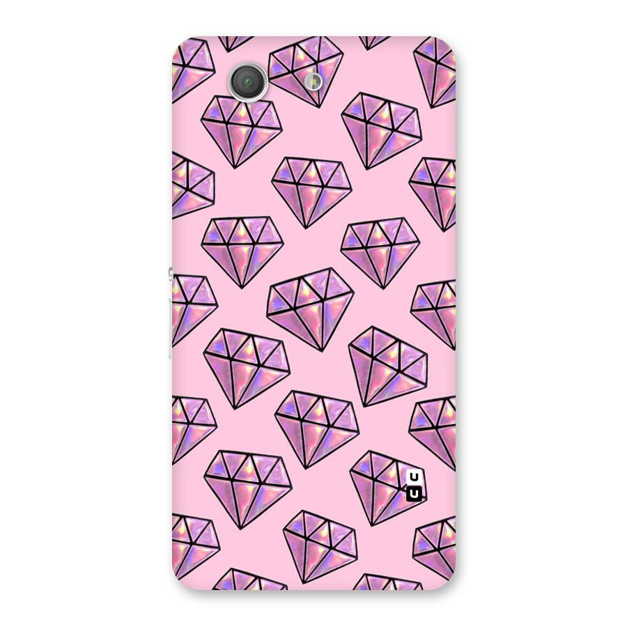 Purple Diamond Designs Back Case for Xperia Z3 Compact