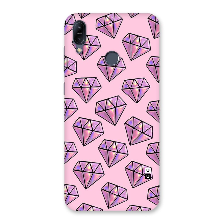 Purple Diamond Designs Back Case for Zenfone Max M2