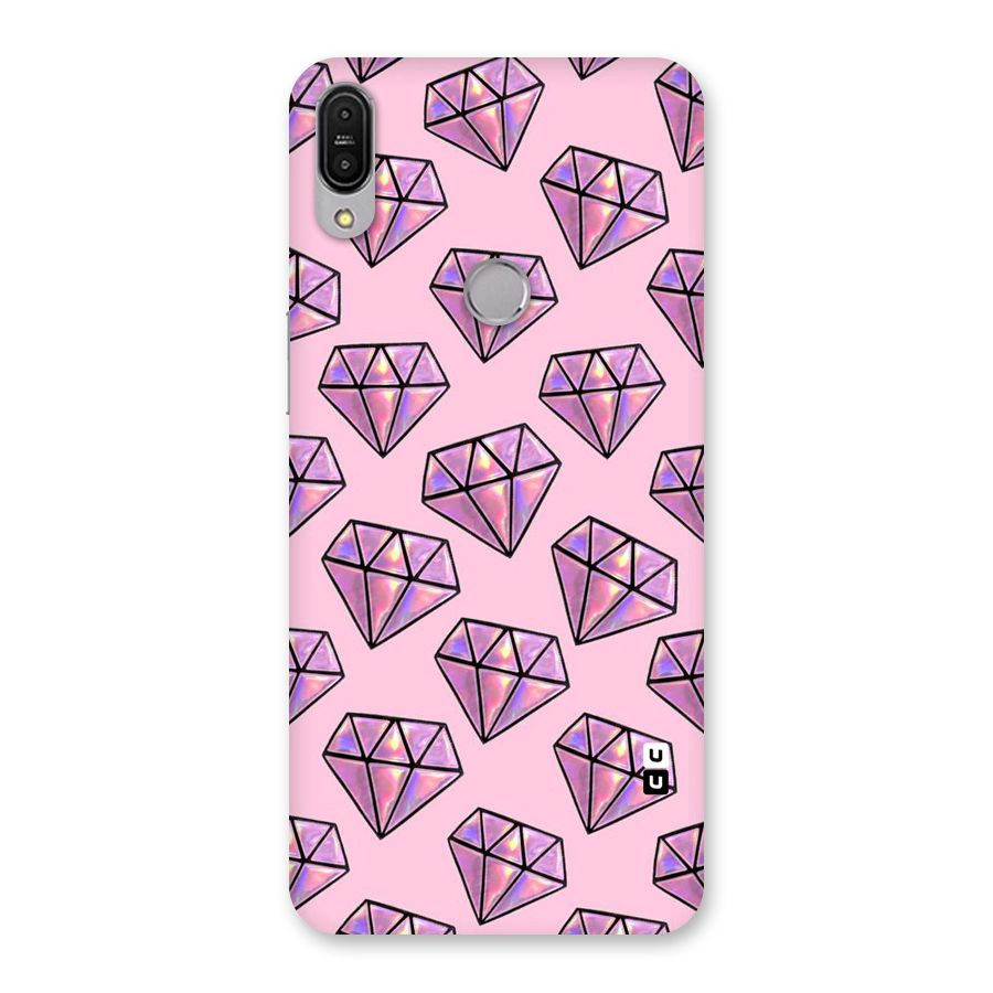 Purple Diamond Designs Back Case for Zenfone Max Pro M1