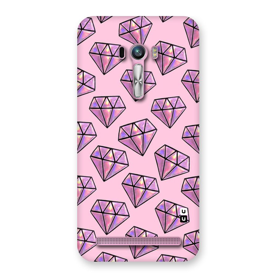 Purple Diamond Designs Back Case for Zenfone Selfie