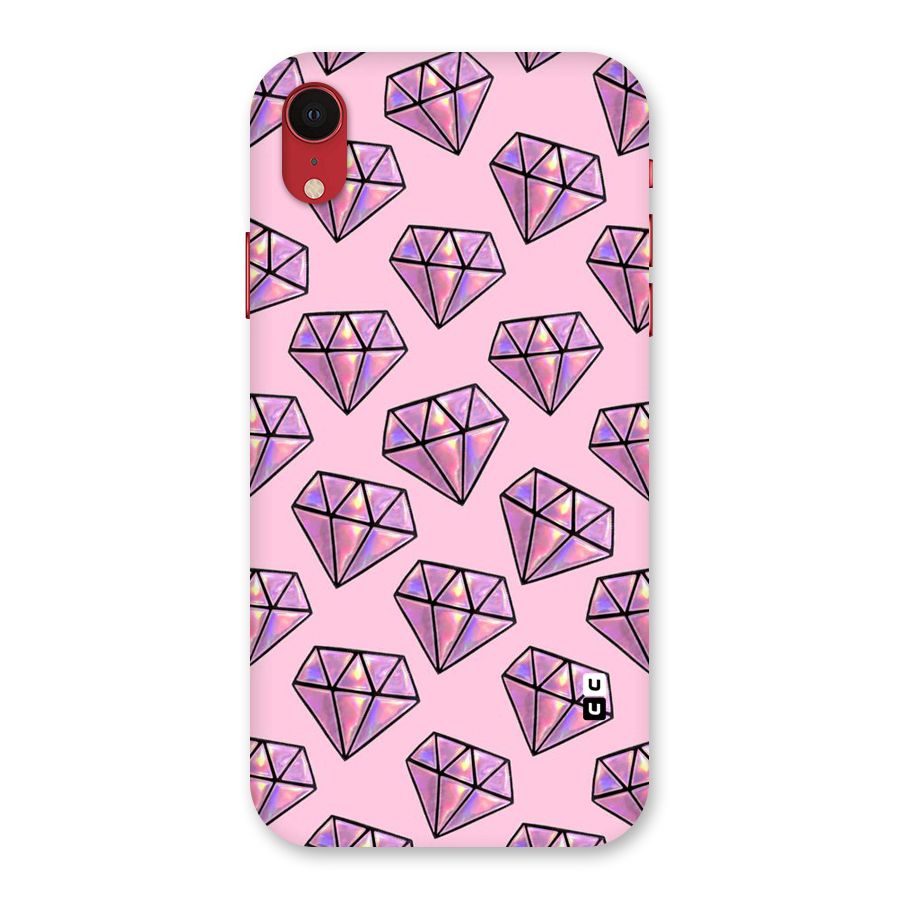 Purple Diamond Designs Back Case for iPhone XR