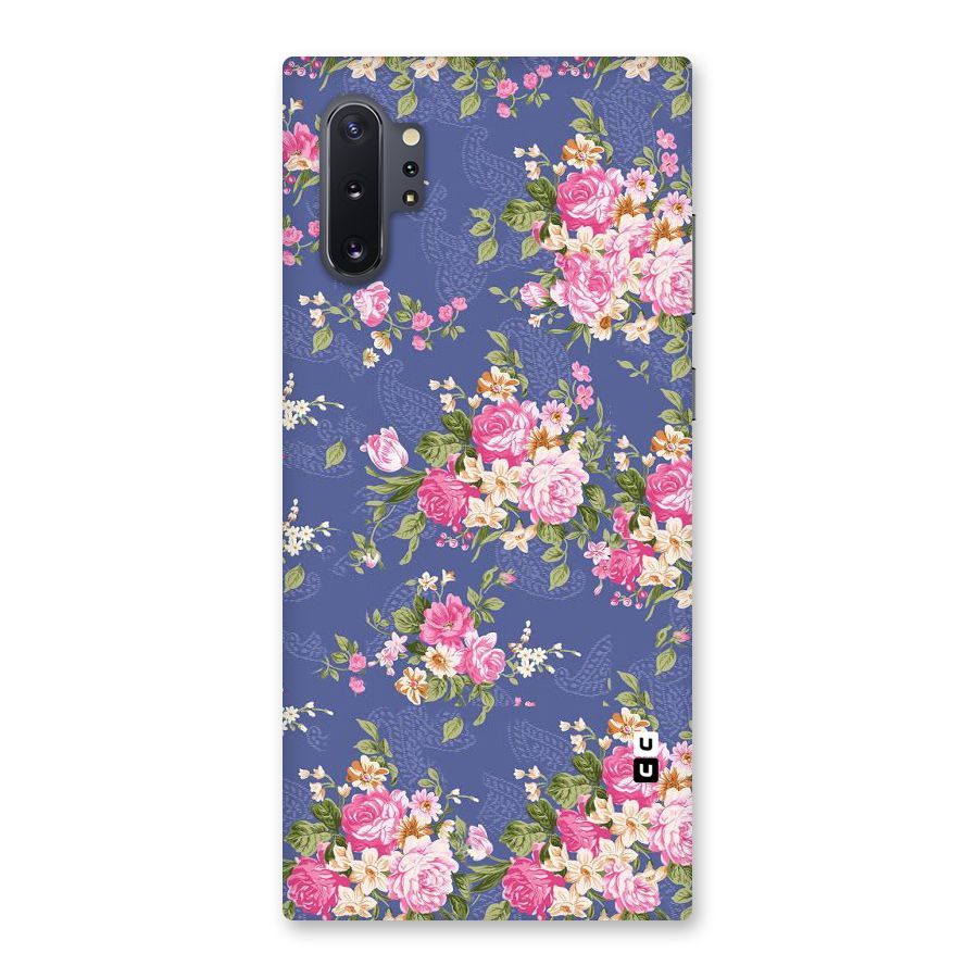 Purple Pink Floral Back Case for Galaxy Note 10 Plus
