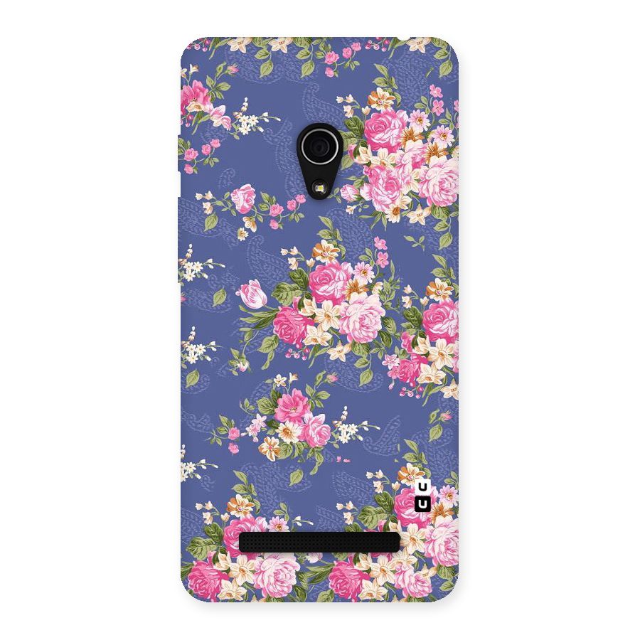 Purple Pink Floral Back Case for Zenfone 5