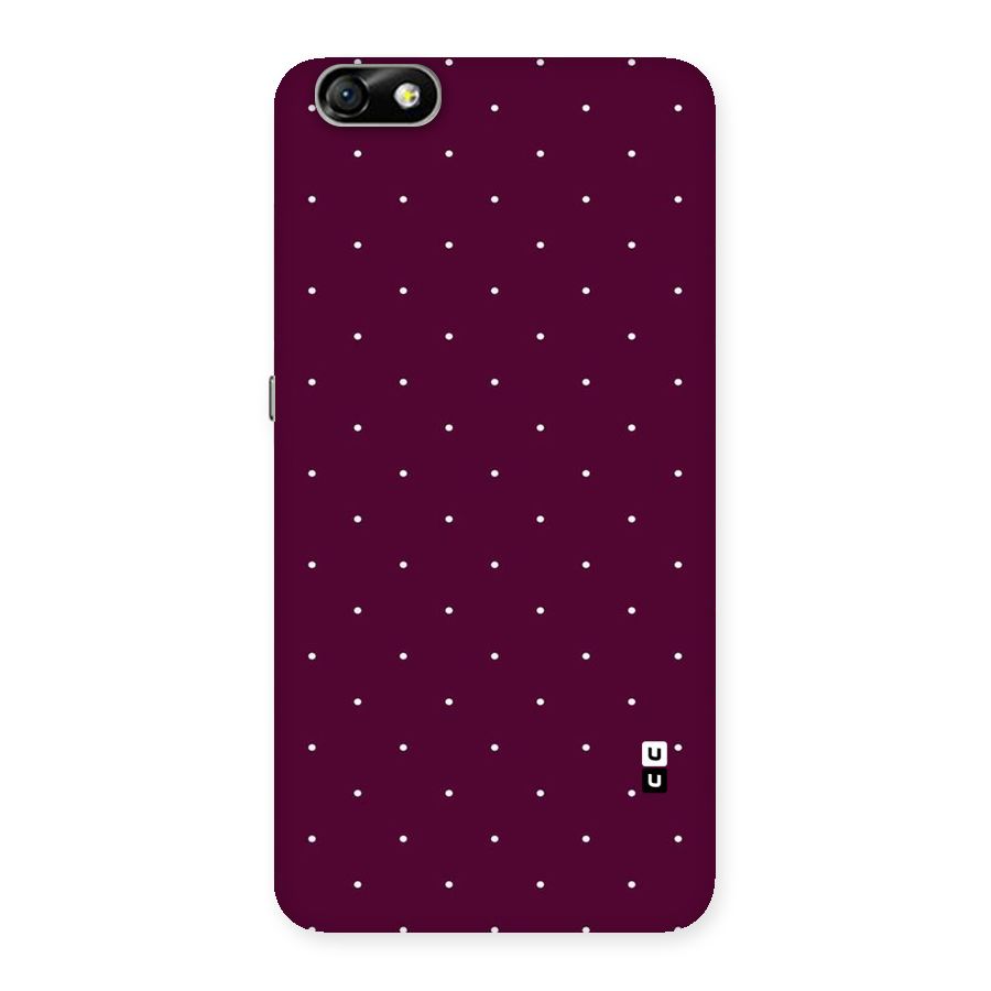 Purple Polka Back Case for Honor 4X