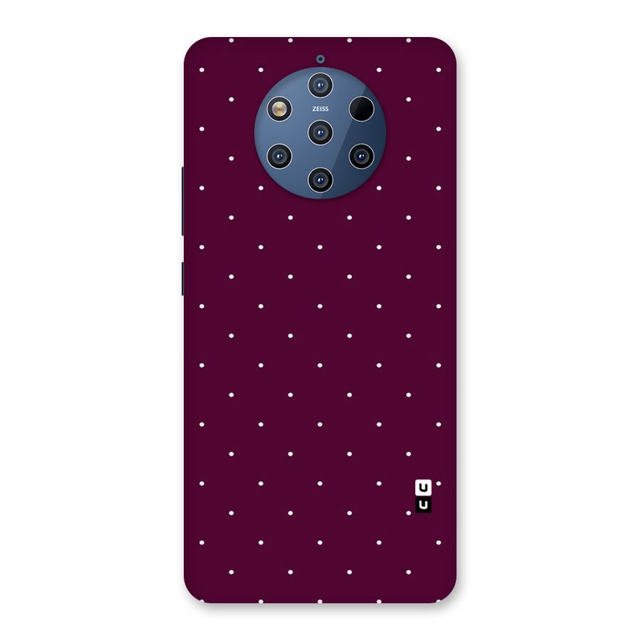 Purple Polka Back Case for Nokia 9 PureView
