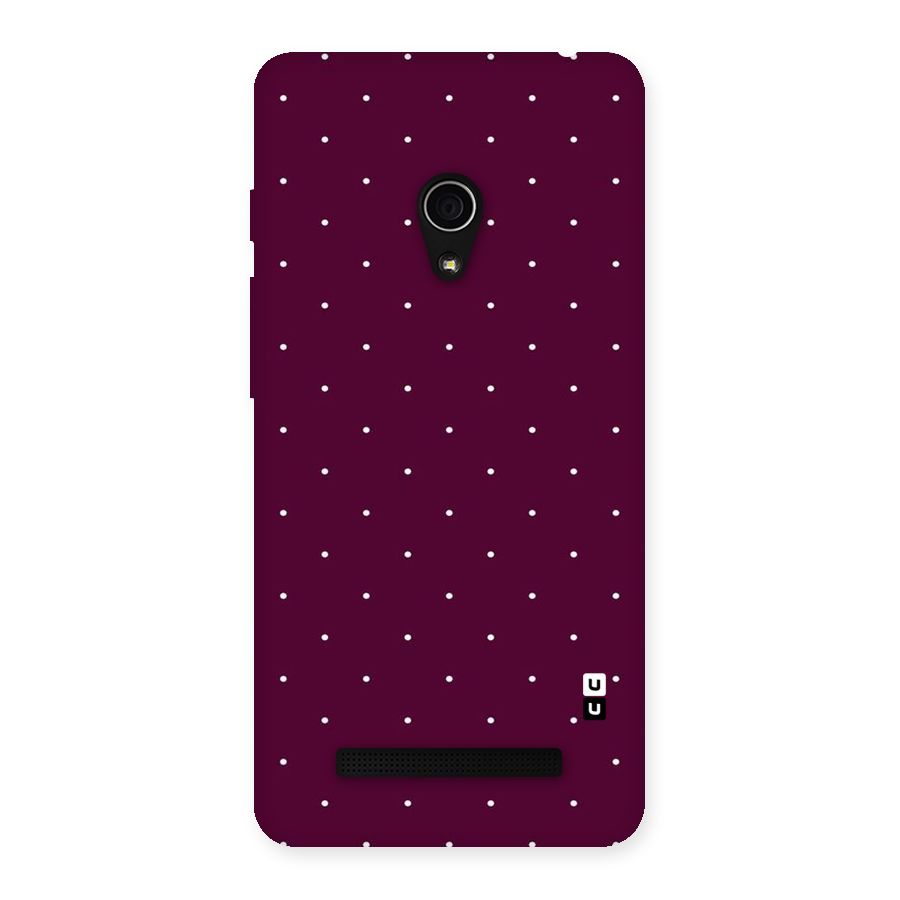 Purple Polka Back Case for Zenfone 5