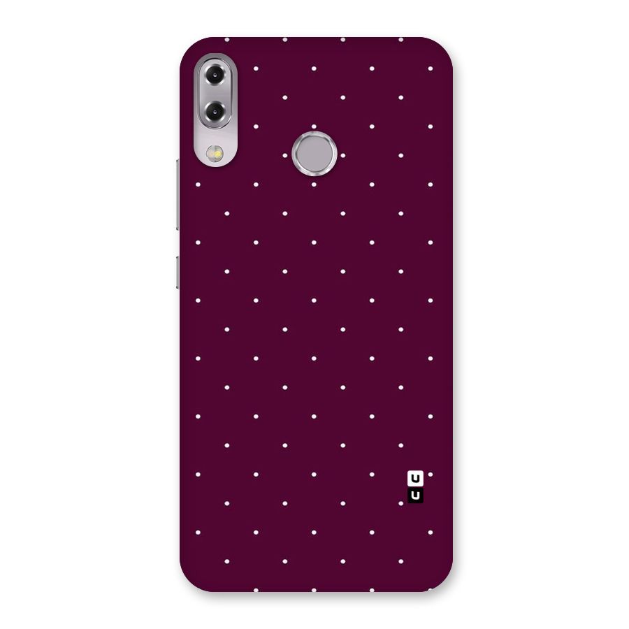Purple Polka Back Case for Zenfone 5Z