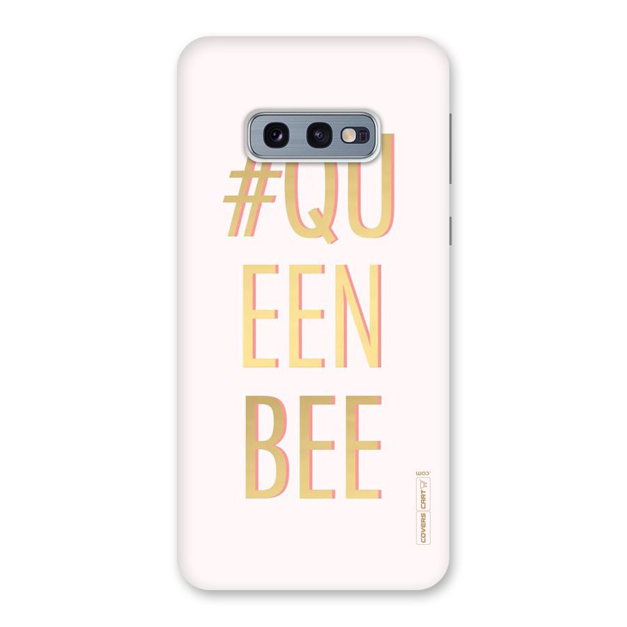 Queen Bee Back Case for Galaxy S10e