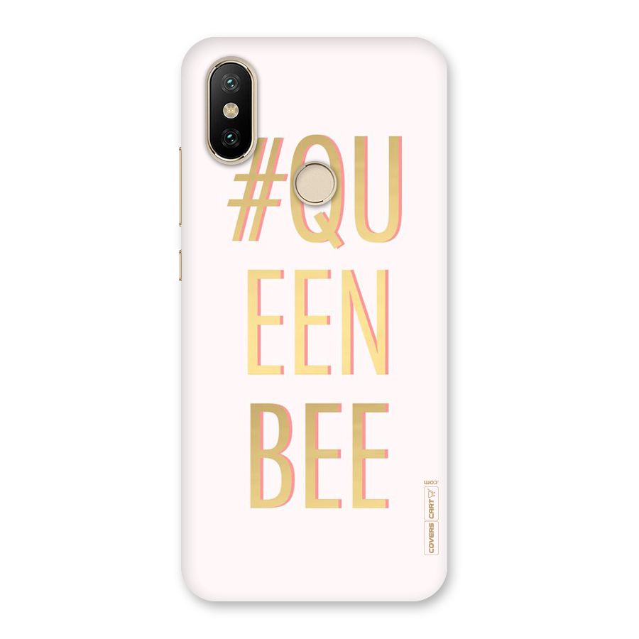 Queen Bee Back Case for Mi A2
