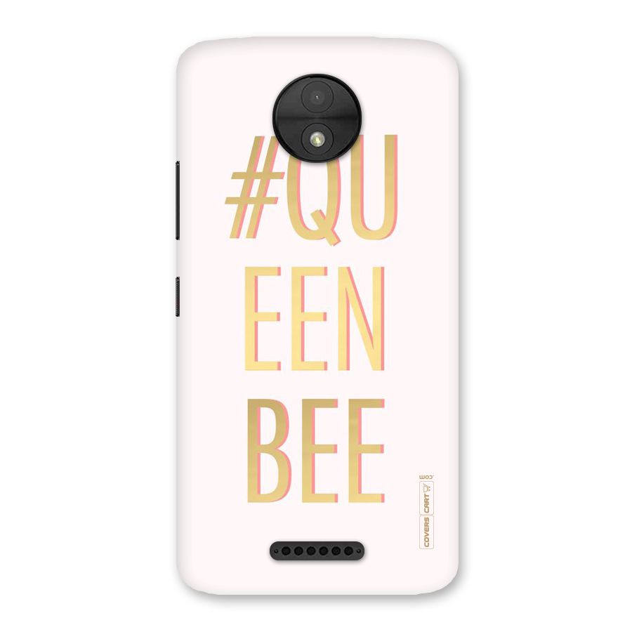 Queen Bee Back Case for Moto C