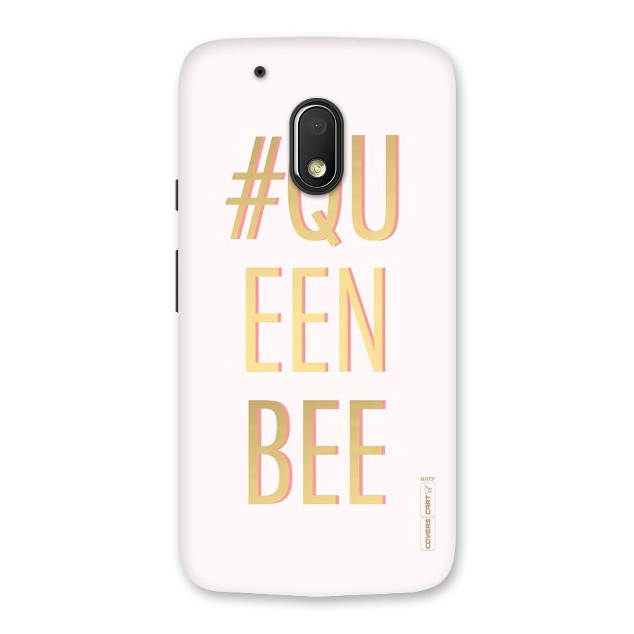 Queen Bee Back Case for Moto G4 Play