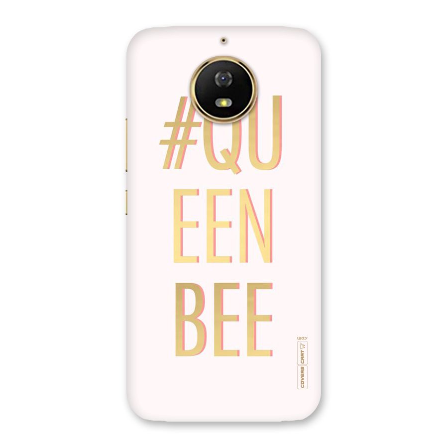 Queen Bee Back Case for Moto G5s