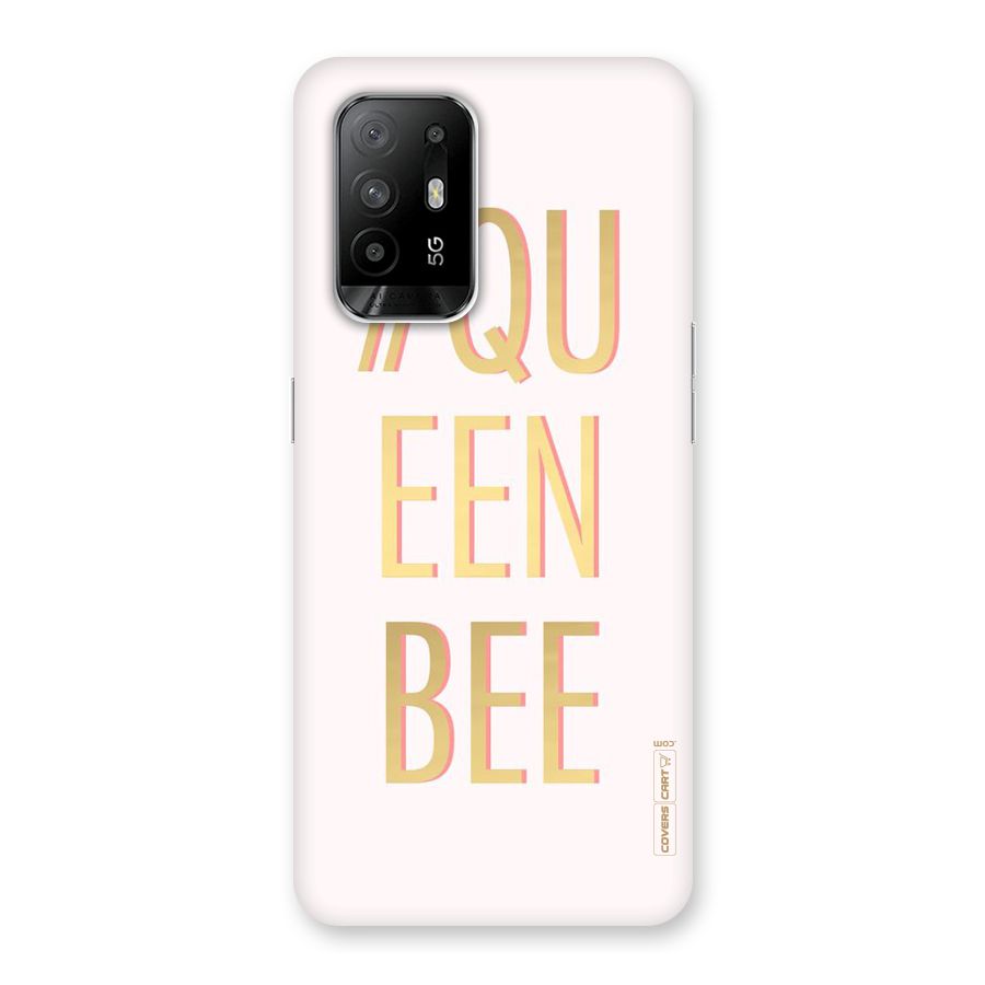 Queen Bee Back Case for Oppo F19 Pro Plus 5G